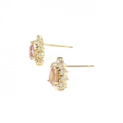 K18YG Tourmaline Bông tai - Hàng hiệu Chính hãng 872860