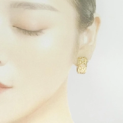 Bông tai kim cương 750YG - Hàng hiệu Authentic 875647