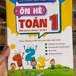 Sách ôn tập hè toán và tiếng Việt từ lớp 1 đến 5 186483