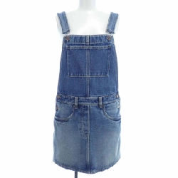 Đầm yếm denim PRADA