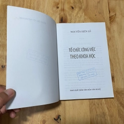 II Sách Kỹ Năng: Tổ Chức Công Việc Theo Khoa Học - Nguyễn Hiến Lê - 2017 473377