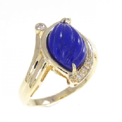 Nhẫn Lapis Lazuli K18YG - Hàng hiệu Chính hãng