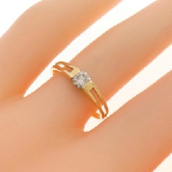 Nhẫn kim cương K18YG 0.264CT - Hàng hiệu Chính hãng 850658