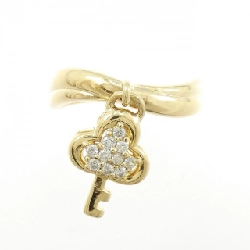 Nhẫn kim cương K18YG 0.10CT 670485