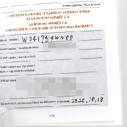 Hermès Slim d'Hermès CA2.810 SS tự động - Hàng hiệu Authentic 888042