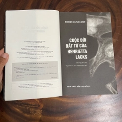 II Tựa sách: Cuộc Đời Bất Tử Của Henrietta Lacks - Rebecca Skloot - 2018 447227
