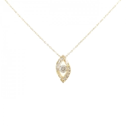 K18YG Dây chuyền kim cương 0.17CT - Hàng hiệu Chính hãng