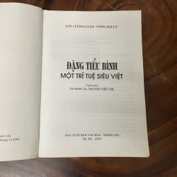 II Tựa sách: Đặng Tiểu Bình _ Một Trí Tuệ Siêu Việt - Lưu Cường Luân & Uông Đại Lý - 2003 453228