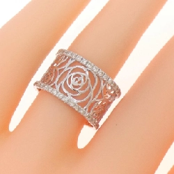 Nhẫn kim cương K10WG hồng 0.45CT 672775