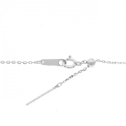 K18WG Dây chuyền kim cương hình chữ thập 0.26CT - Hàng hiệu Chính hãng 851122