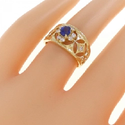 Nhẫn Sapphire K18YG 0.44CT 667457
