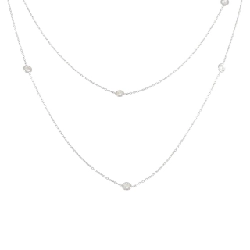 PT850 2WAY Dây chuyền kim cương 1.00CT - Hàng hiệu Authentic