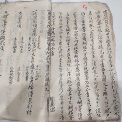 Giấy tờ nhà đất Hán Nôm thời Tự Đức và Thành Thái 72879