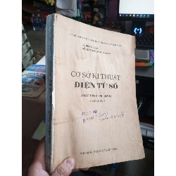 Cơ Sở Kĩ Thuật Điện Tử Số (Giáo Trình Tinh Giản) - Vũ Đức Thọ, Đỗ Xuân Thụ mới 70% mất bìa Giáo trình đại học - cao đẳng HCM1004