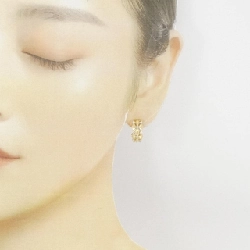 K18YG Bông tai/Khuyên tai kim cương 0.27CT - Hàng hiệu Chính hãng 868080