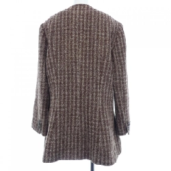 【Mã giảm giá】【Cổ điển】Áo khoác không cổ CHANEL 641077