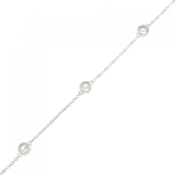 K18WG Vòng tay kim cương 1.01CT - Hàng hiệu Chính hãng 873273