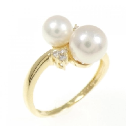 Nhẫn ngọc trai Akoya K18YG