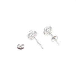 Bông tai Topaz trắng 18KWG/K18WG - Hàng hiệu Chính hãng 877399