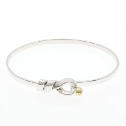 Tiffany Hook & Eye Bangle - Hàng hiệu Authentic