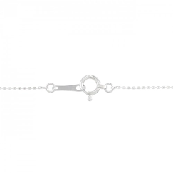 K18WG Dây chuyền kim cương 0.2CT - Hàng hiệu Chính hãng 861218