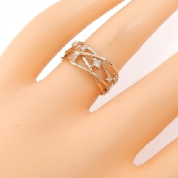 Nhẫn kim cương K18PG 0.10CT 670648