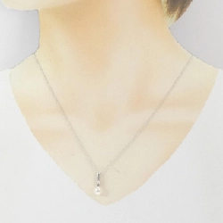 K18WG Ngọc trai Akoya Dây chuyền - Hàng hiệu Chính hãng 856458