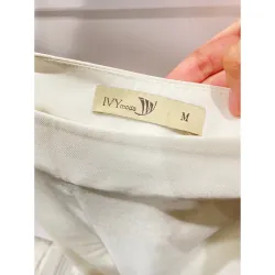 MỚI 99%***QUẦN CULLOTTE IVY MODA (ỐNG RỘNG) *MÀU TRẮNG* SIZE M* CHẤT ĐẸP *TẶNG QUÀ 0Đ 591596