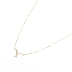 K18YG Chữ cái Y Dây chuyền kim cương - Hàng hiệu Chính hãng 858321