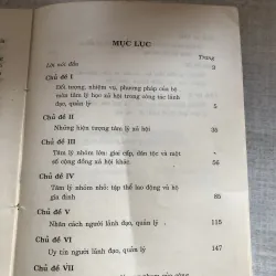 Tâm lý học xã hội trong công tác lãnh đạo quản lý  780670