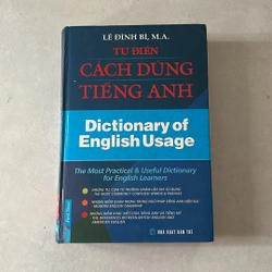 Từ điển cách dùng Tiếng Anh - Lê Đình Bì