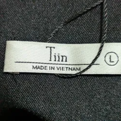 Váy xoè Tiin đen bóng size L 99% 604745