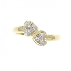 Nhẫn kim cương hình trái tim K18YG/K18WG 0.06CT - Hàng hiệu Chính hãng 851572