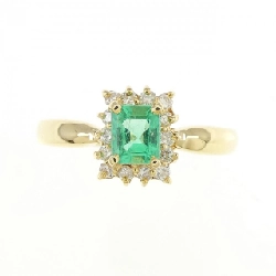 Nhẫn Ngọc Lục Bảo K18YG 670353