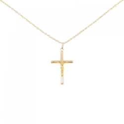 Dây chuyền chéo 750YG/K18YG - Hàng hiệu Authentic