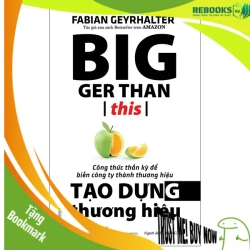 (TẶNG BOOKMARK) Tạo dựng thương hiệu - Fabian Geyrhalter - 18/08/2020 (XB)