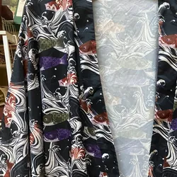 Áo khoác yukata Nhật (kimono hè) freesize 35% cotton 592843