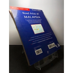 Road atlas of Malaysia mới 85% bẩn nhẹ Globetrotter HPB1508 NGOẠI VĂN 222094