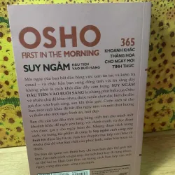 Suy Ngẫm Đầu Tiên Vào Buổi Sáng - Osho 560541