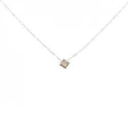 K18WG Dây chuyền kim cương 0.20CT - Hàng hiệu Authentic