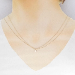 K18PG Dây chuyền kim cương 0.1CT - Hàng hiệu Chính hãng 858433