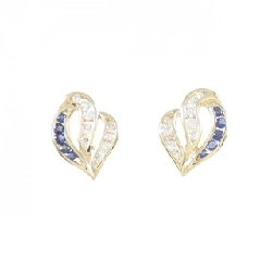 Bông tai Sapphire 750YG - Hàng hiệu Chính hãng