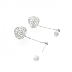 K14WG Bông tai hình trái tim - Hàng hiệu Chính hãng 870359