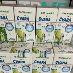 Viên uống Canxi Nano CVARA CKC Health Nhập khẩu PHÁP hộp 60 viên 736051