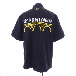 Áo sơ mi cotton ngắn tay mở cổ LOUIS VUITTON HQS95WIKE - Hàng hiệu Authentic 898489