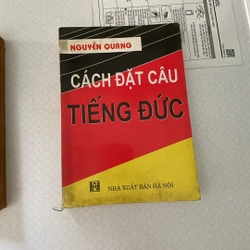 Sách NGỮ PHÁP TIẾNG ĐỨC và CÁCH ĐẶT CÂU TIẾNG ĐỨC 270727