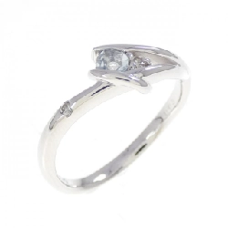 Nhẫn Aquamarine K18WG - Hàng hiệu Chính hãng