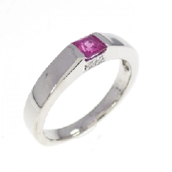 Nhẫn Ruby K18WG 0.25CT - Hàng hiệu Chính hãng