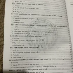 KIỂM NGHIỆM THUỐC LÝ THUYẾT VÀ THỰC HÀNH- SÁCH ĐÀO TẠO DƯỢC SĨ TRUNG HỌC 570253