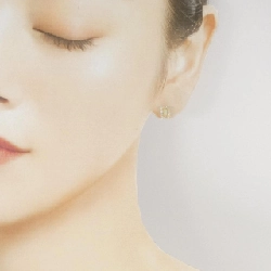 K18YG Bông tai kim cương 0.60CT - Hàng hiệu Chính hãng 870764